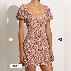 NWT Faithfull The Brand Elissa Mini Dress